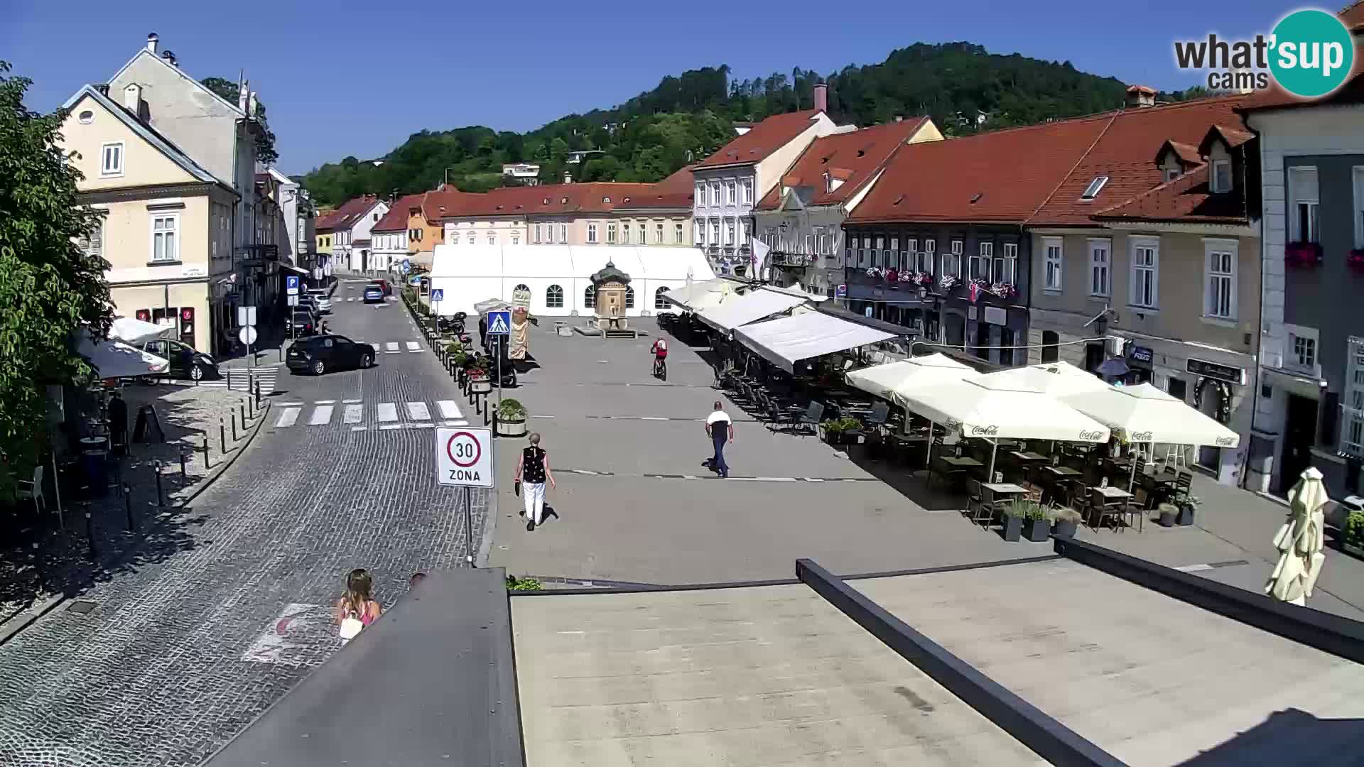 Samobor – Main square dedicated to King Tomislav