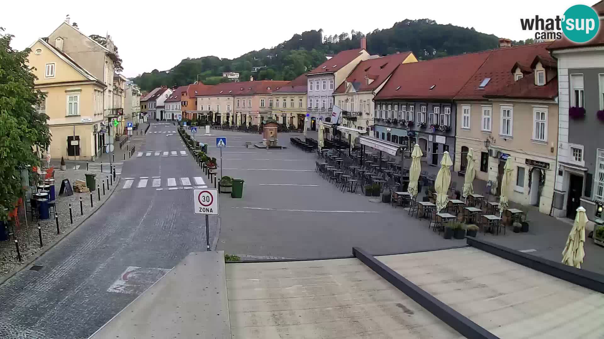 Samobor – Piazza centrale dedicata a re Tomislav