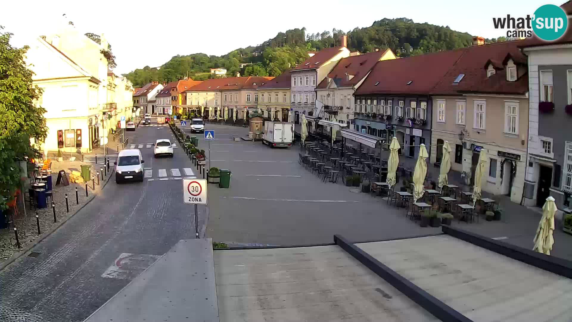 Samobor – Plaza central dedicado al rey Tomislav