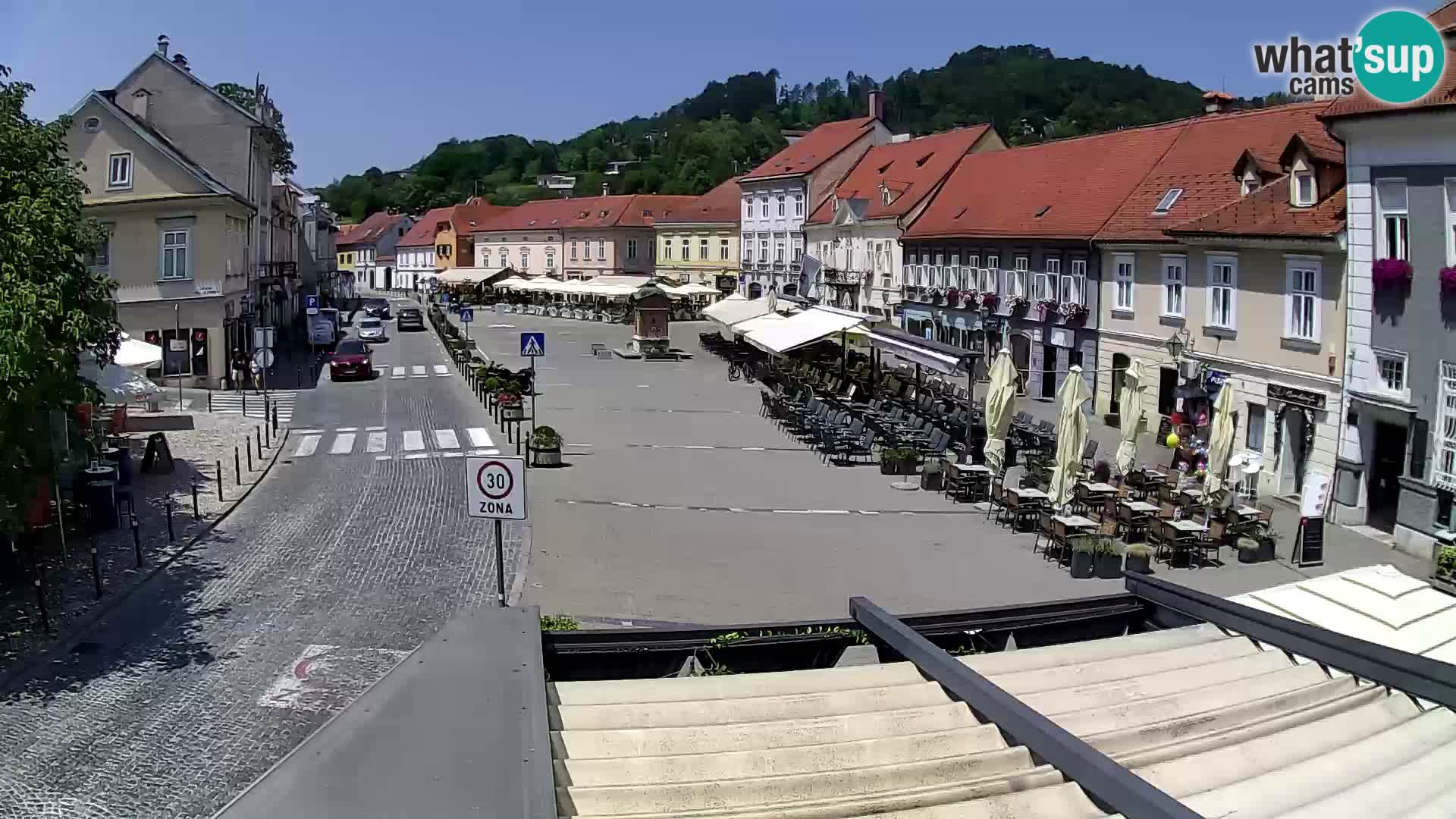 Samobor – Plaza central dedicado al rey Tomislav