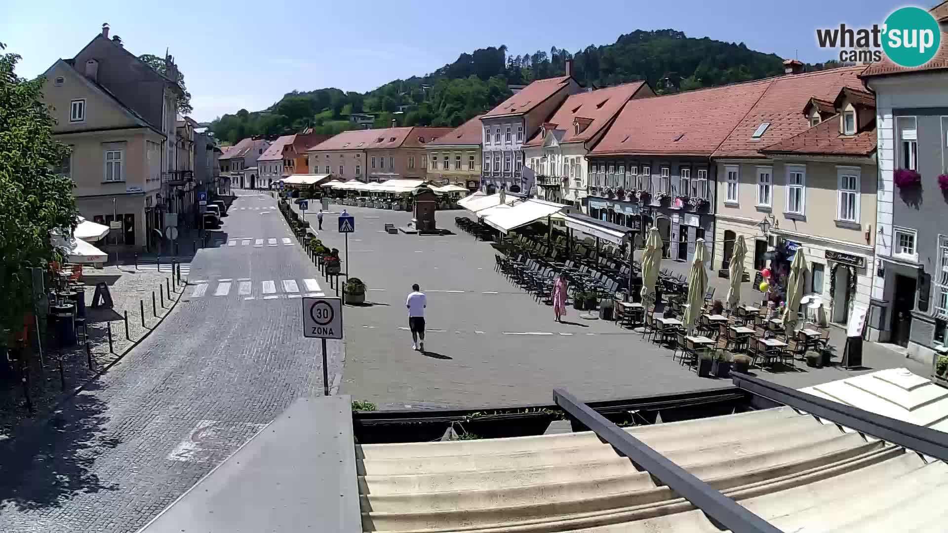 Samobor – Plaza central dedicado al rey Tomislav