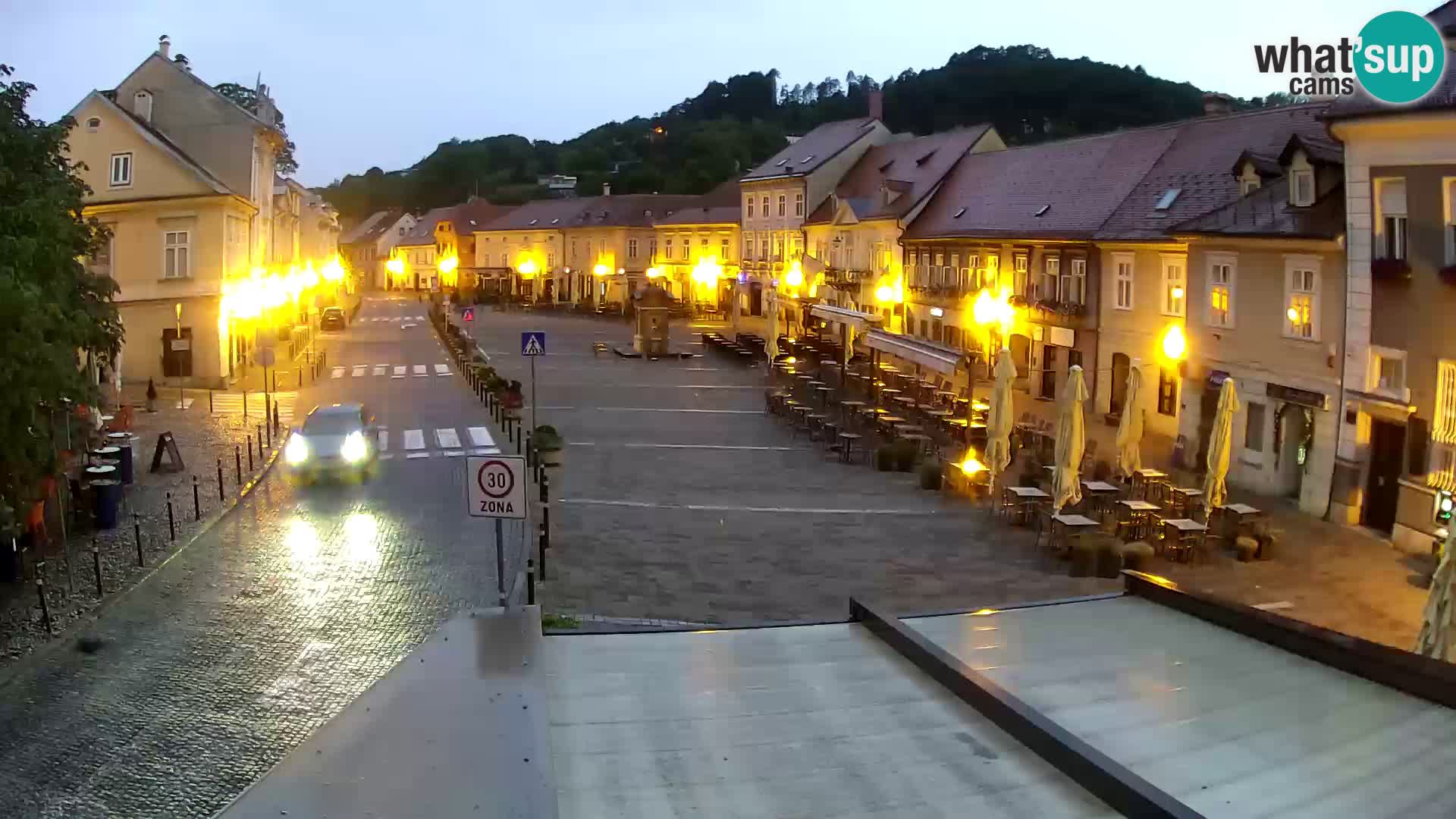 Samobor – Plaza central dedicado al rey Tomislav