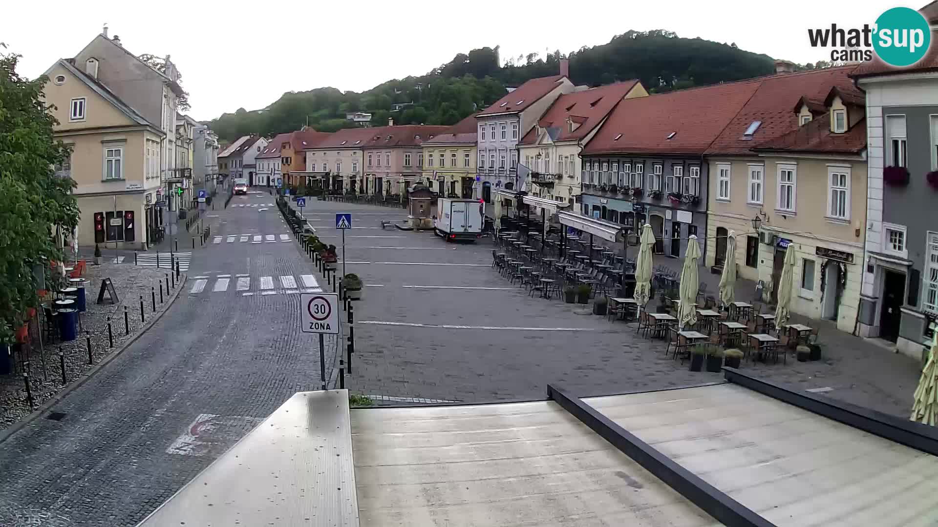 Samobor – Plaza central dedicado al rey Tomislav