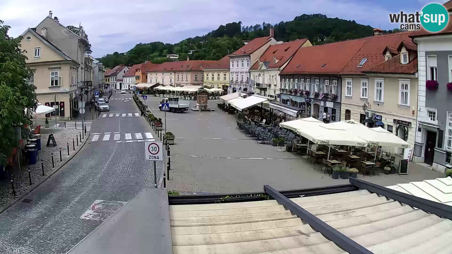 Samobor – Zentralen Platz von König Tomislav gewidmet