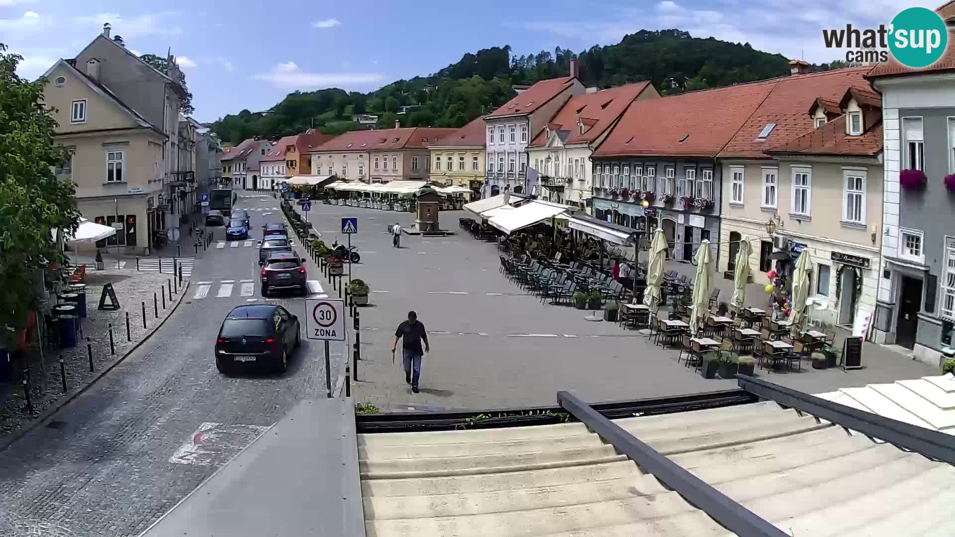 Samobor – Zentralen Platz von König Tomislav gewidmet