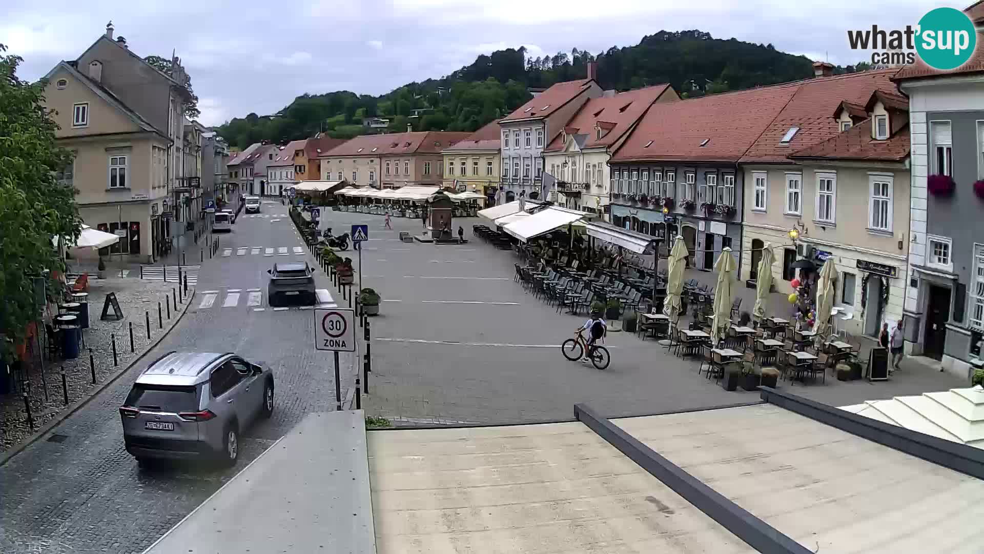Samobor – Zentralen Platz von König Tomislav gewidmet