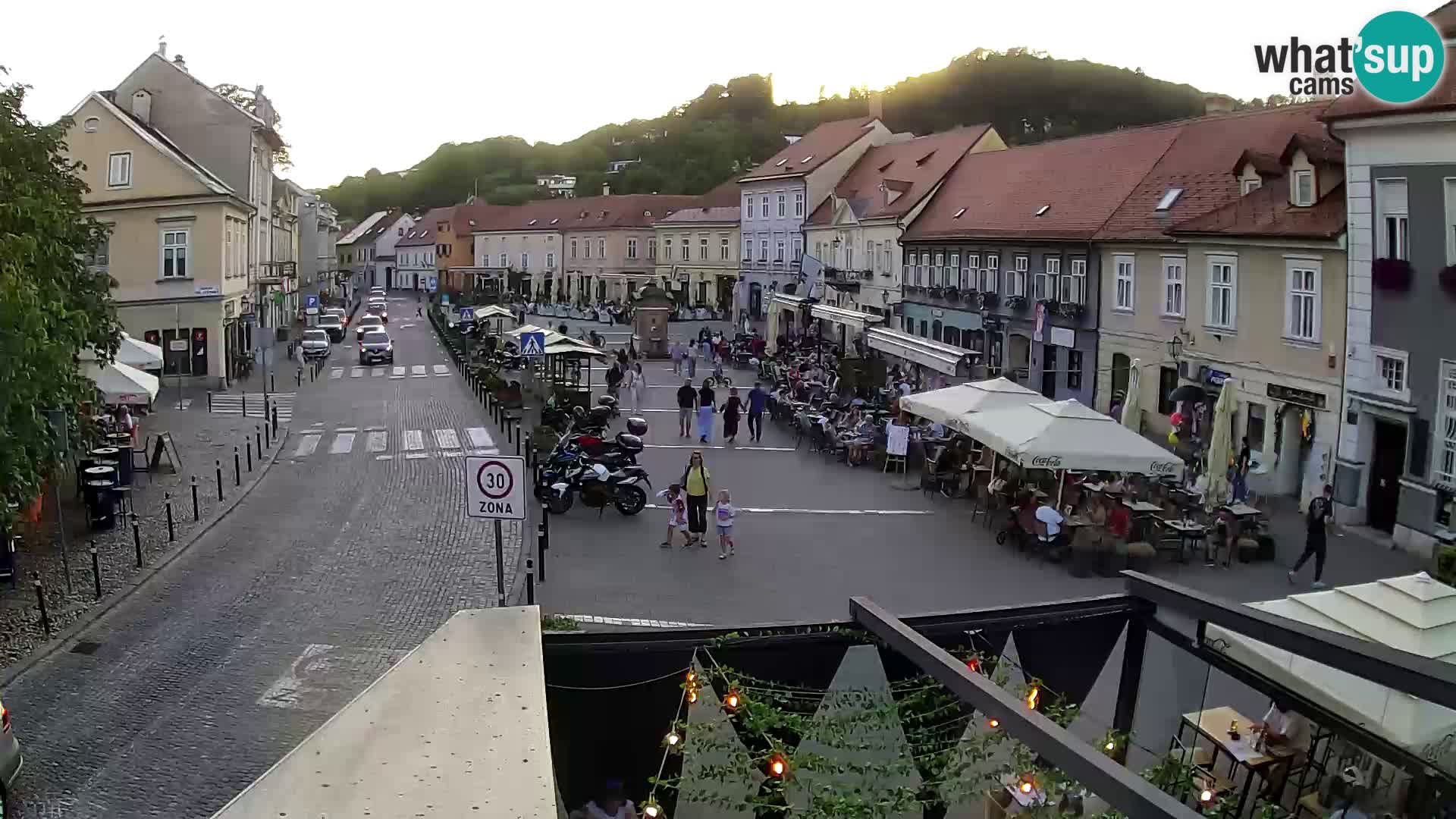 Samobor – Piazza centrale dedicata a re Tomislav