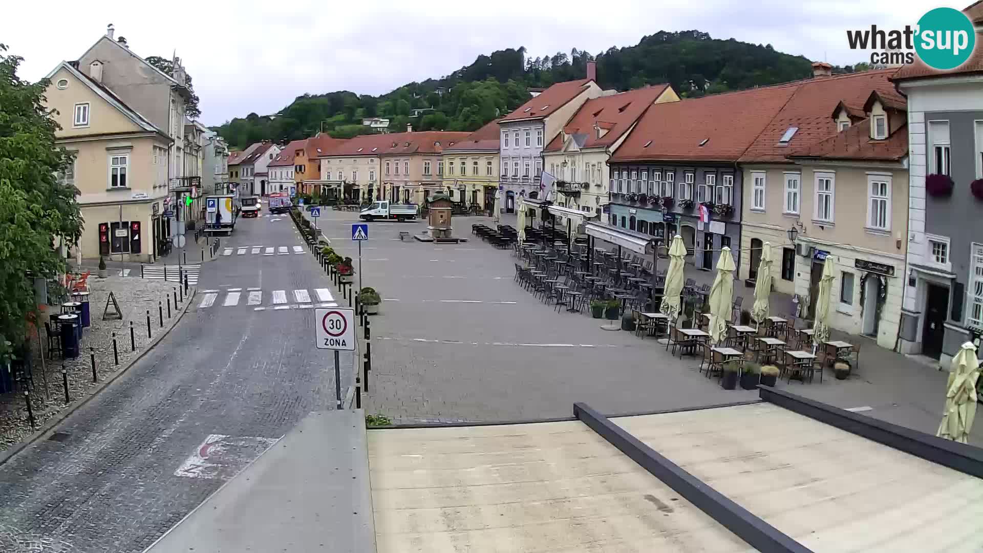 Samobor – Piazza centrale dedicata a re Tomislav
