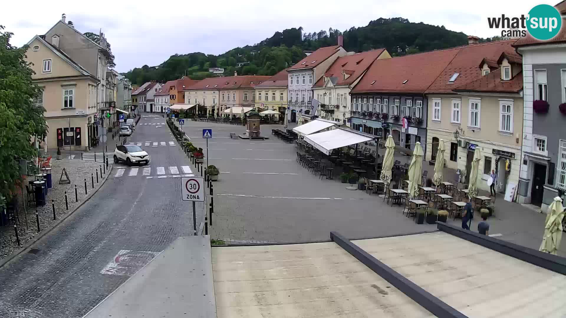 Samobor – Piazza centrale dedicata a re Tomislav