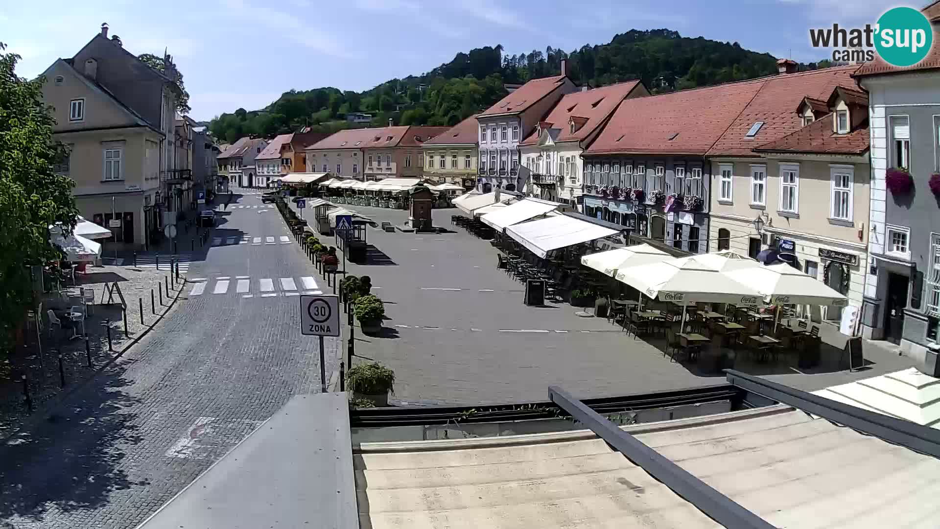 Samobor – Plaza central dedicado al rey Tomislav