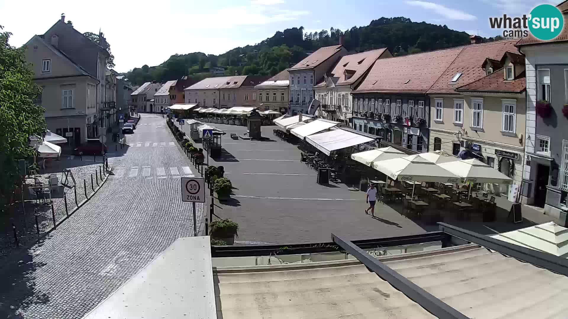 Samobor – Zentralen Platz von König Tomislav gewidmet