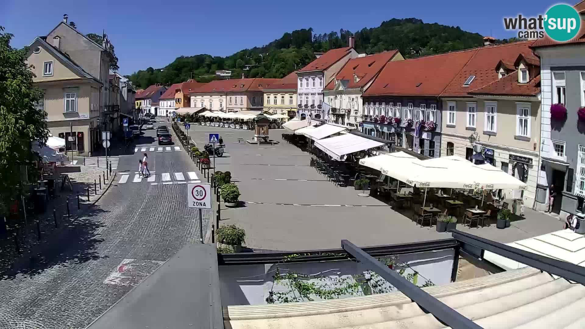 Samobor – Piazza centrale dedicata a re Tomislav
