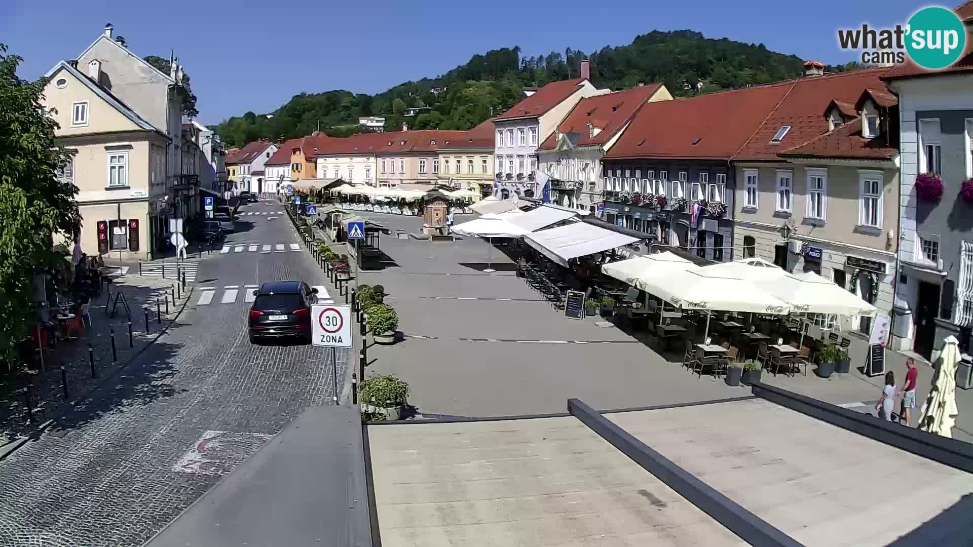 Samobor – Zentralen Platz von König Tomislav gewidmet
