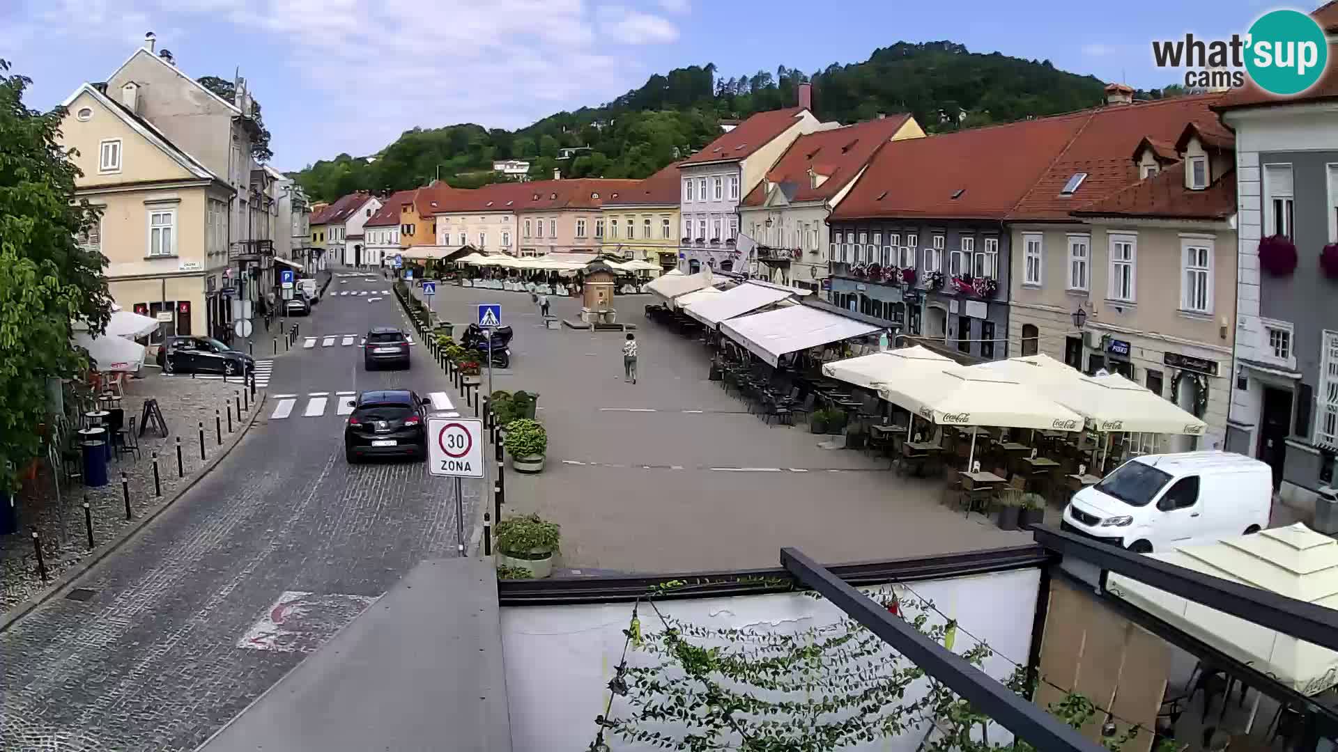 Samobor – Piazza centrale dedicata a re Tomislav