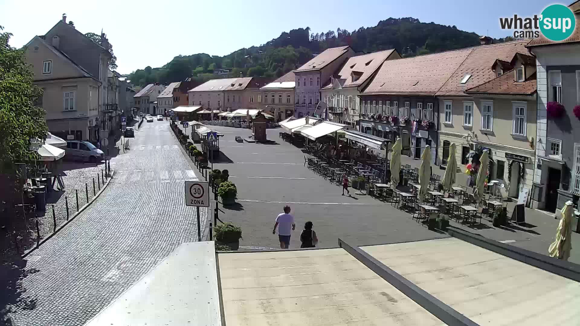 Samobor – Plaza central dedicado al rey Tomislav