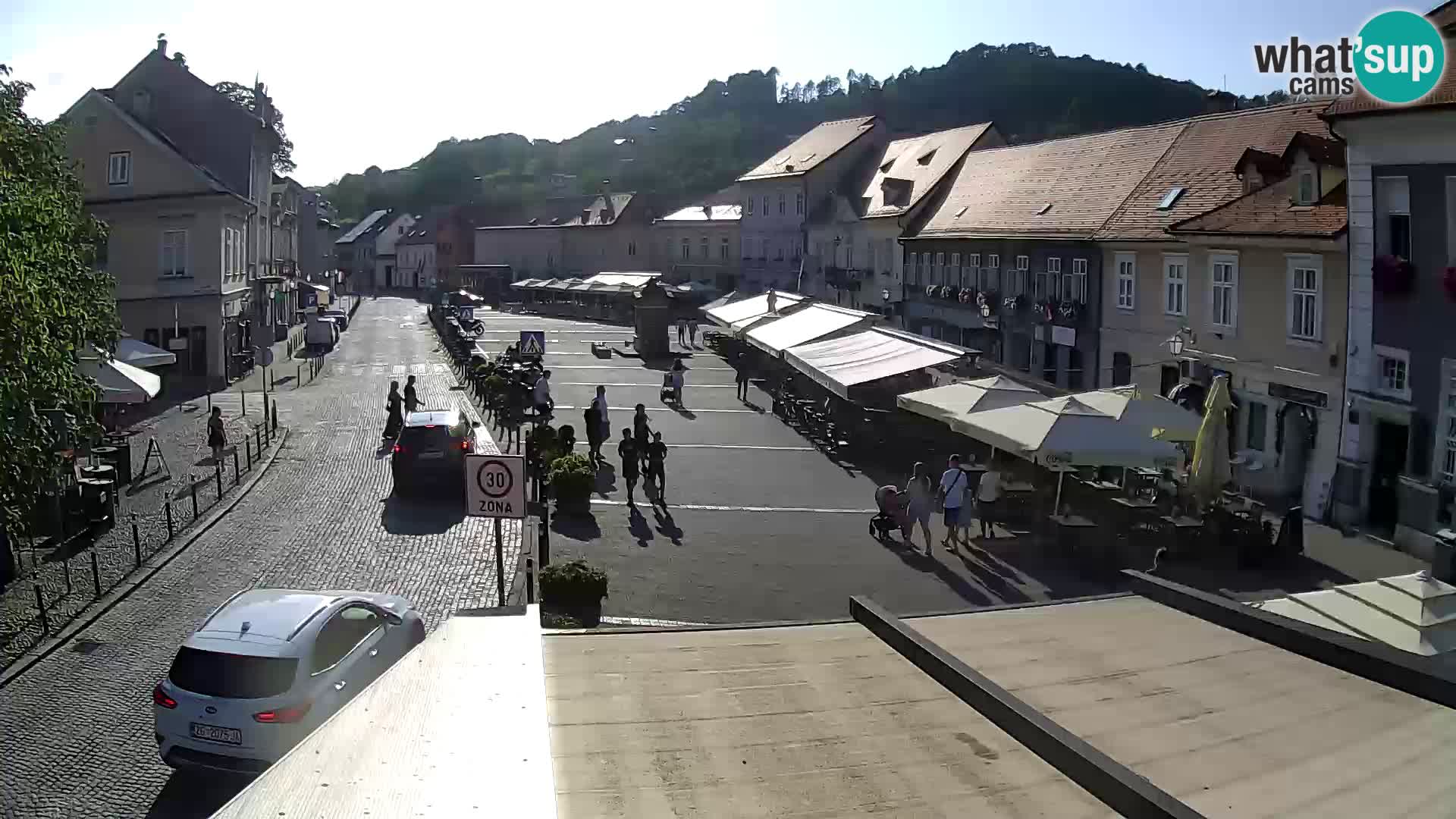 Samobor – Piazza centrale dedicata a re Tomislav