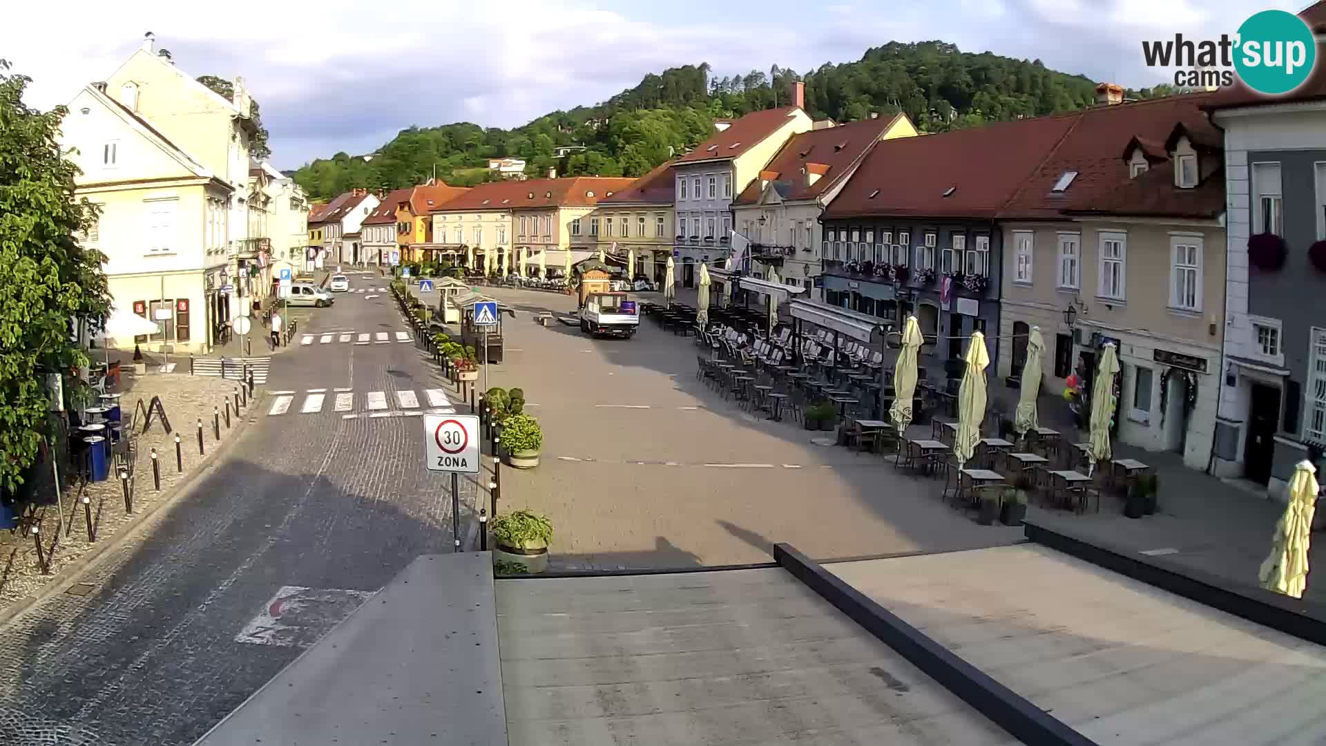 Samobor – Piazza centrale dedicata a re Tomislav