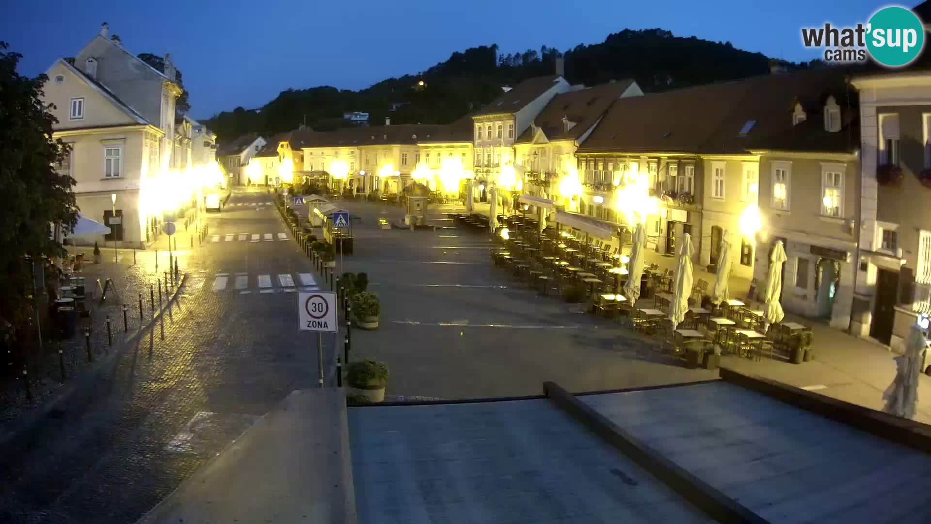Samobor – Plaza central dedicado al rey Tomislav
