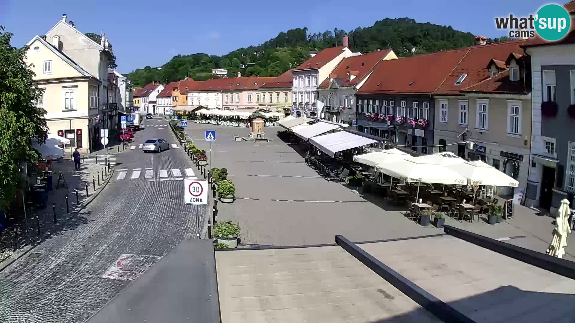 Samobor – Main square dedicated to King Tomislav