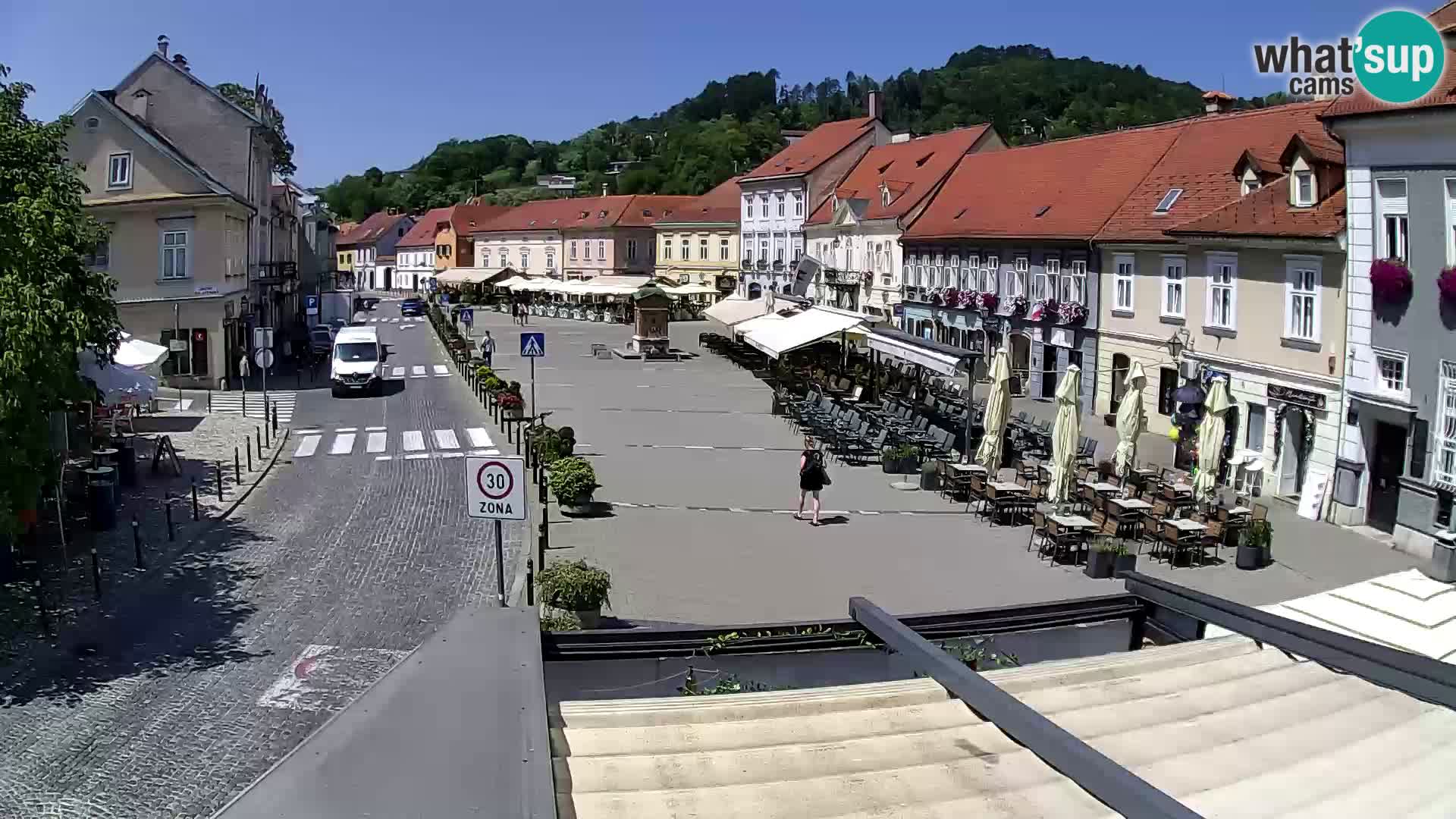 Samobor – Zentralen Platz von König Tomislav gewidmet