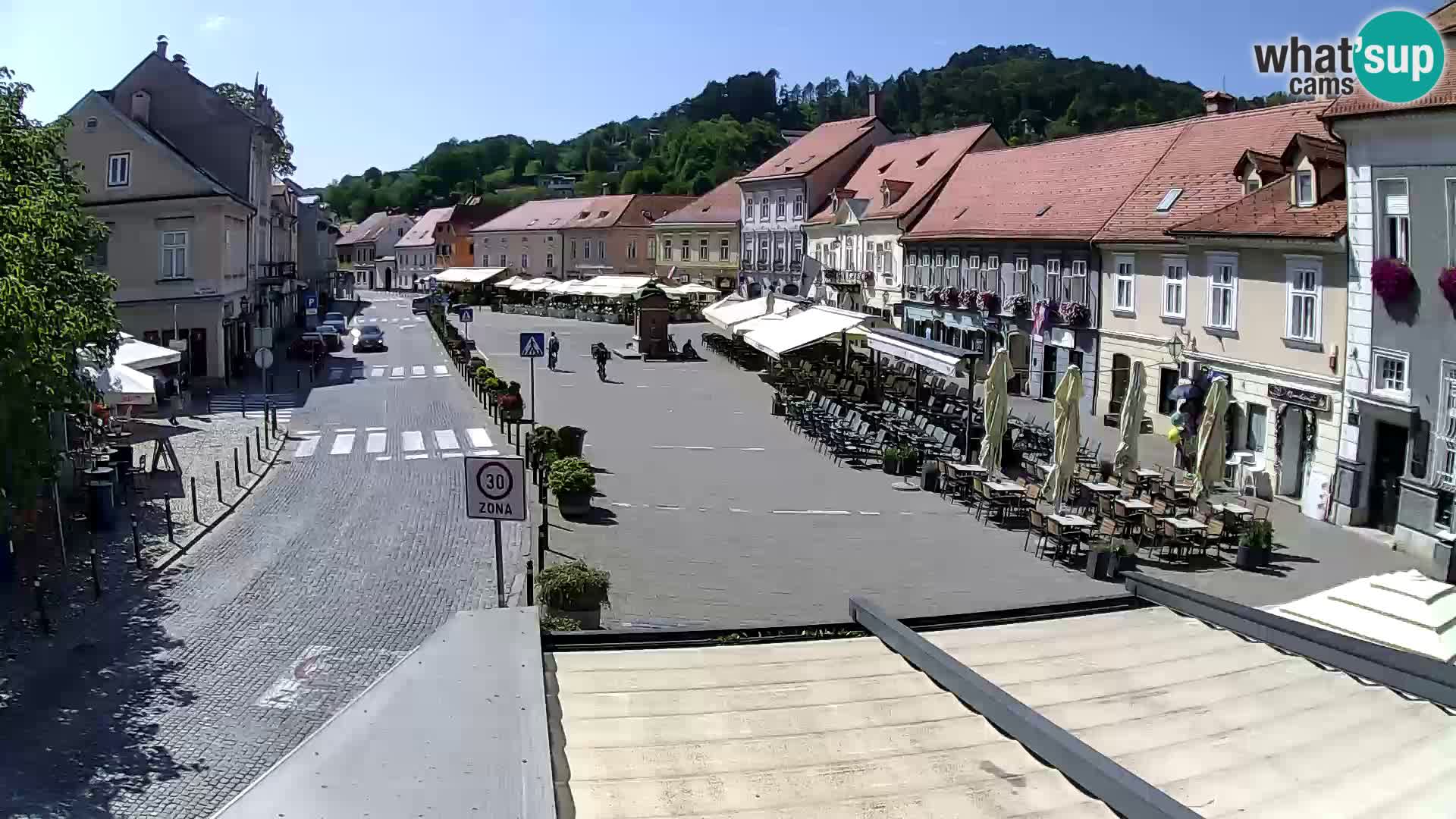 Samobor – Piazza centrale dedicata a re Tomislav