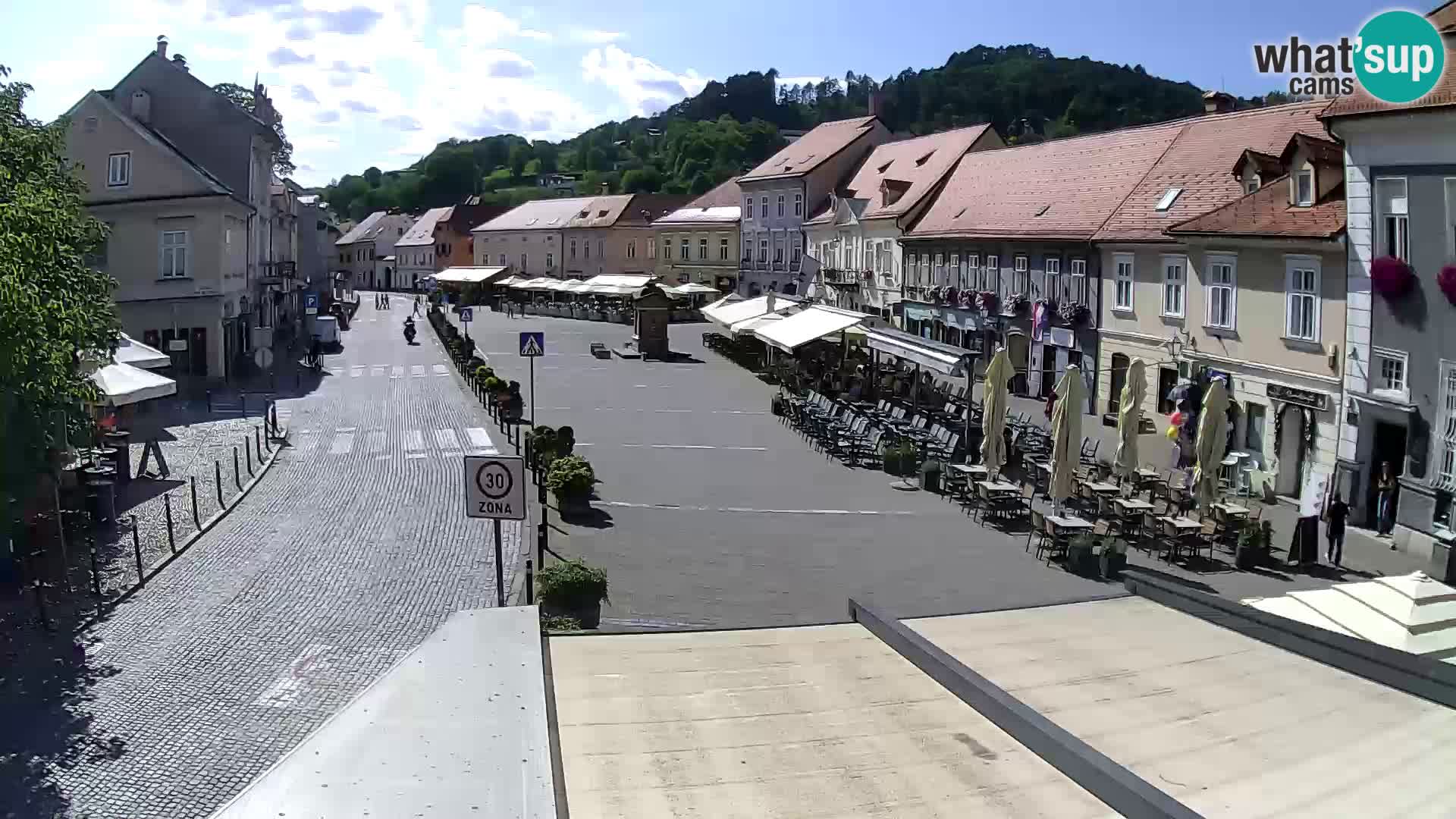 Samobor – Plaza central dedicado al rey Tomislav