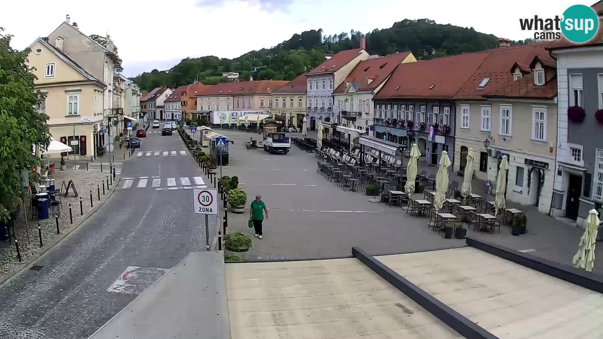 Samobor – Zentralen Platz von König Tomislav gewidmet