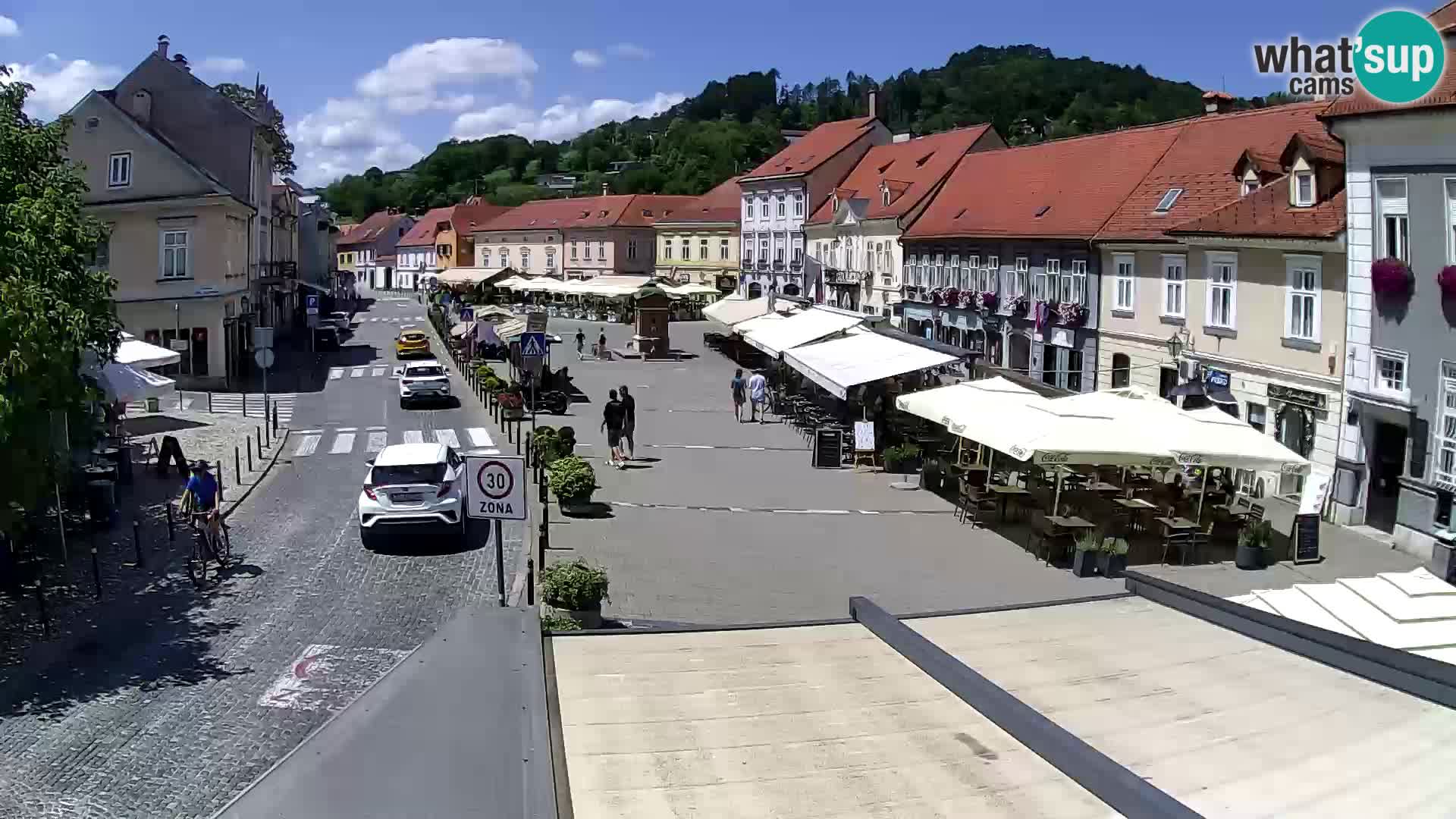 Samobor – Zentralen Platz von König Tomislav gewidmet