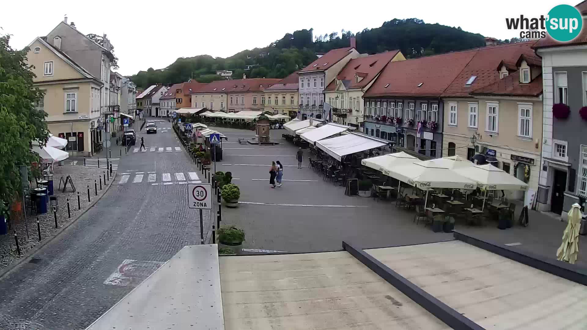 Samobor – Zentralen Platz von König Tomislav gewidmet