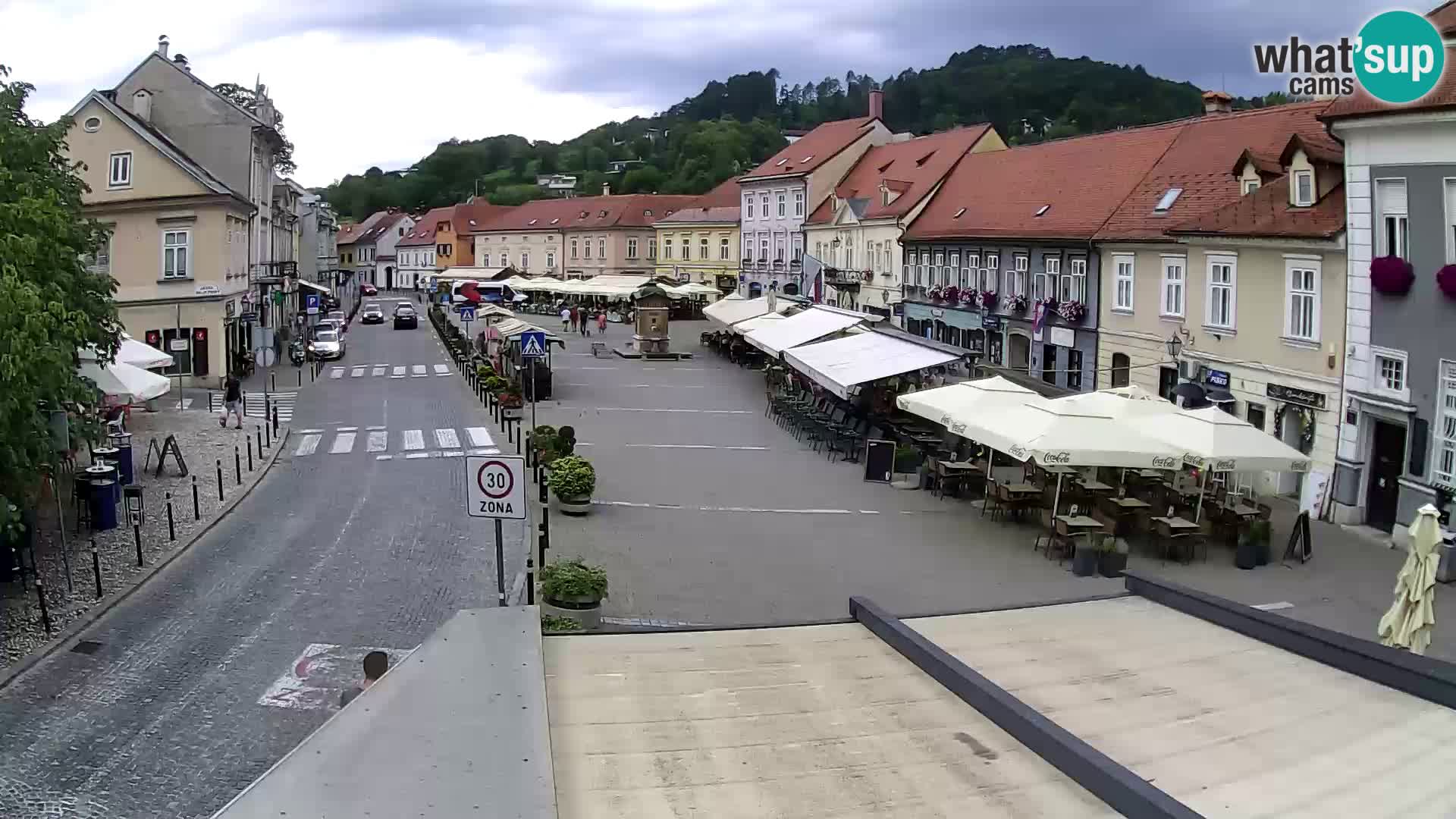 Samobor – Plaza central dedicado al rey Tomislav