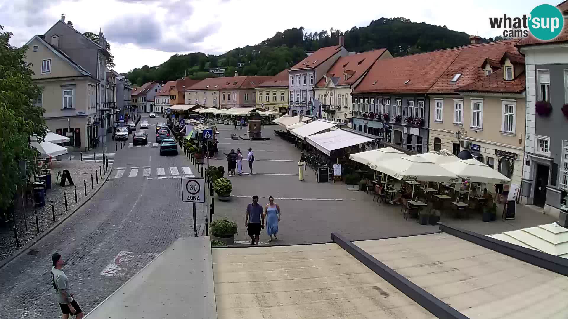 Samobor – Main square dedicated to King Tomislav