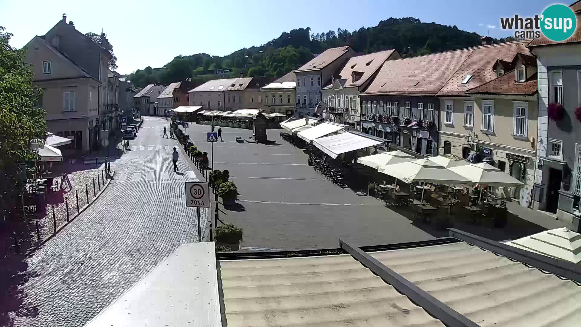 Samobor – Piazza centrale dedicata a re Tomislav