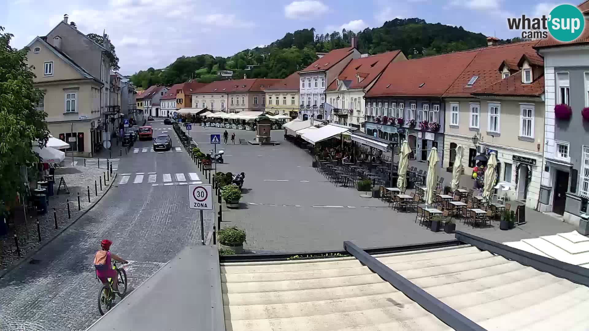 Samobor – Plaza central dedicado al rey Tomislav