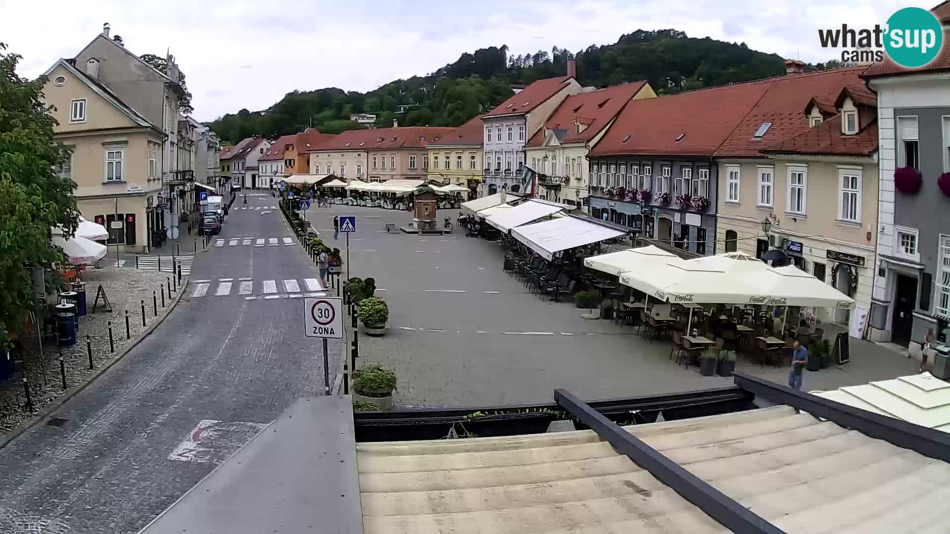 Samobor – Piazza centrale dedicata a re Tomislav