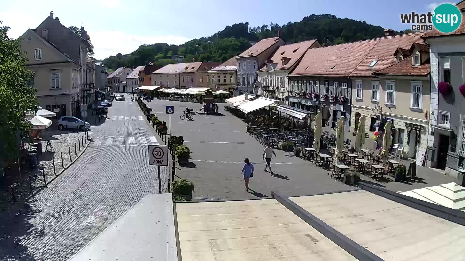 Samobor – Plaza central dedicado al rey Tomislav