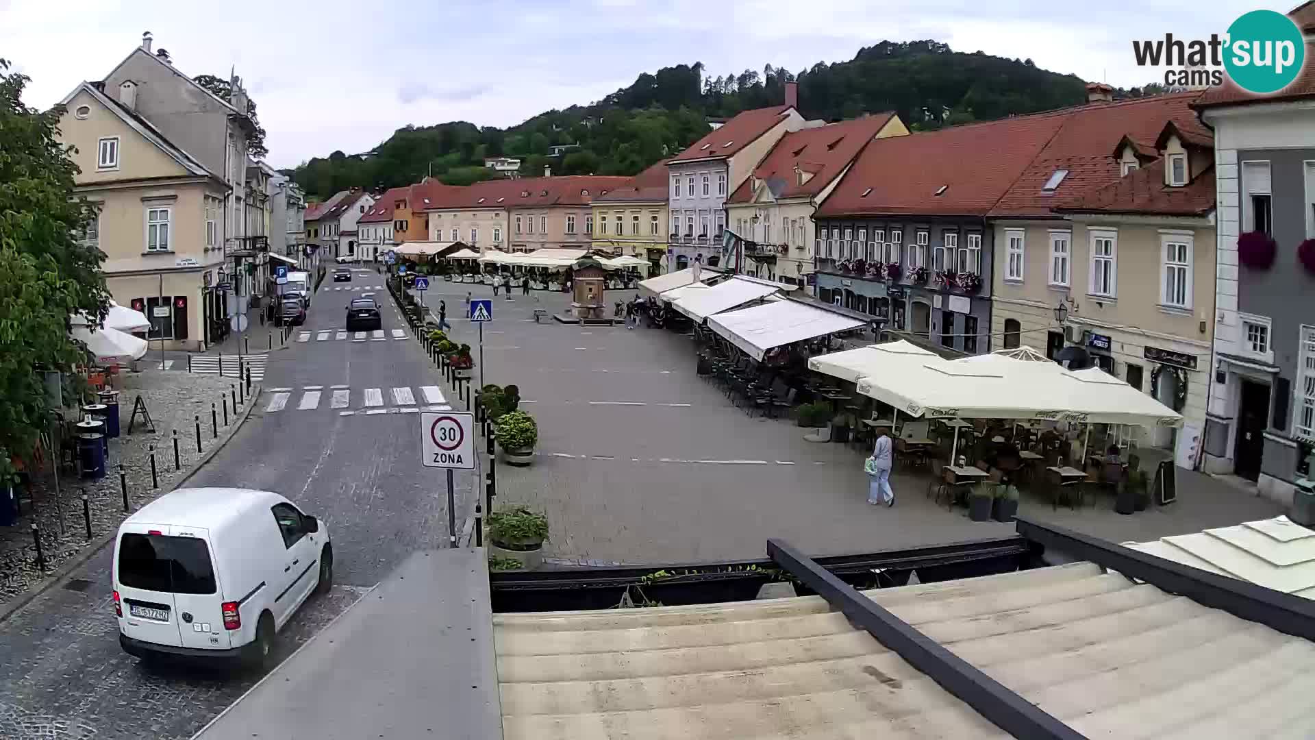 Samobor – Plaza central dedicado al rey Tomislav