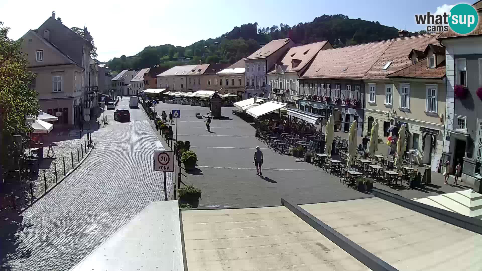 Samobor – Zentralen Platz von König Tomislav gewidmet