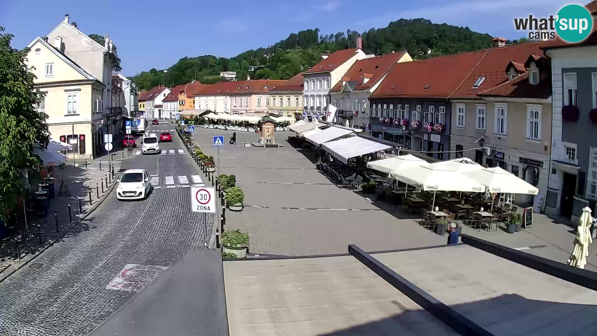 Samobor – Main square dedicated to King Tomislav