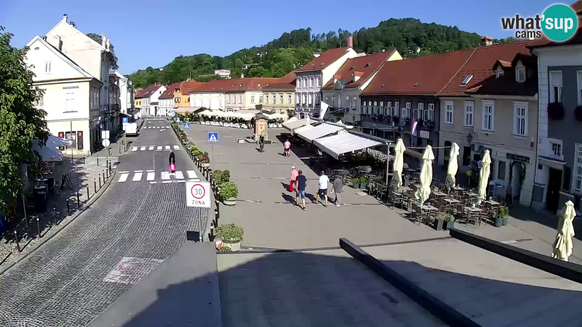 Samobor – Piazza centrale dedicata a re Tomislav