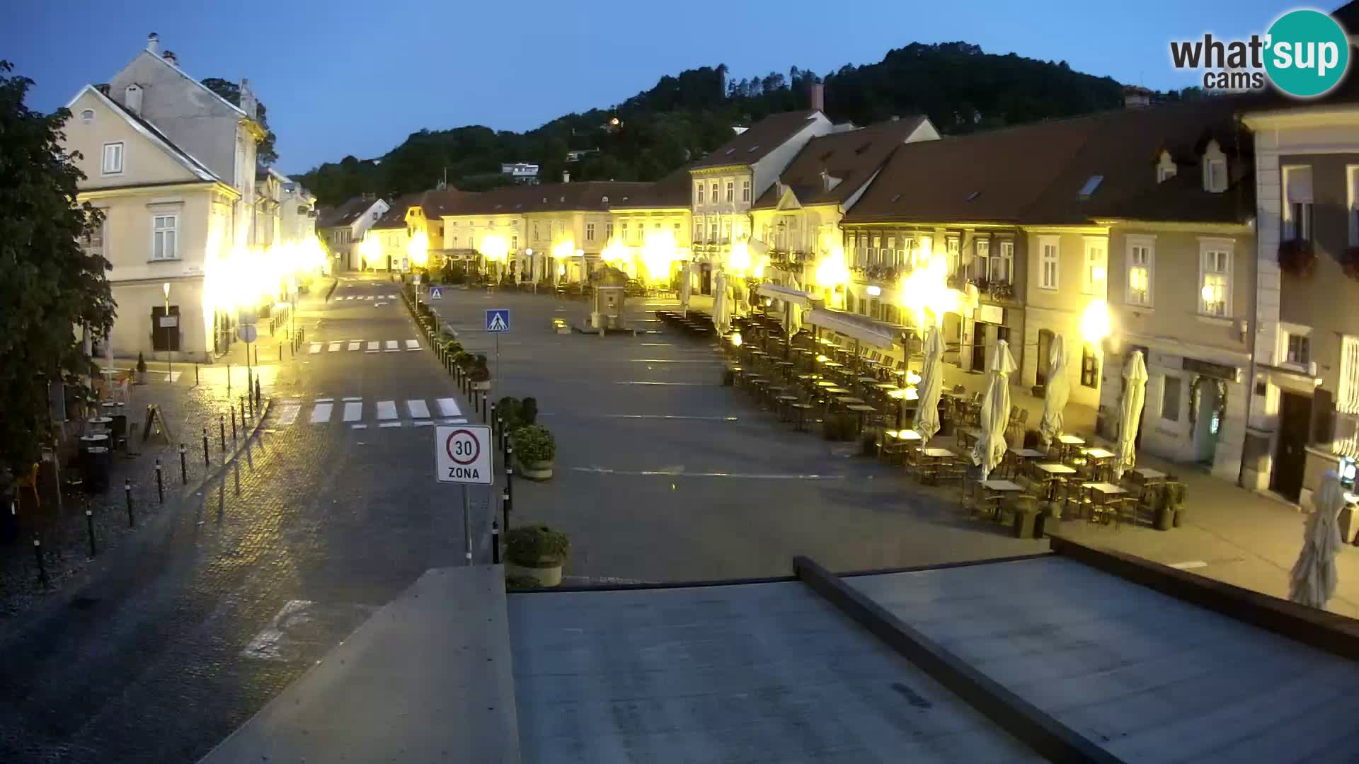 Samobor – Plaza central dedicado al rey Tomislav