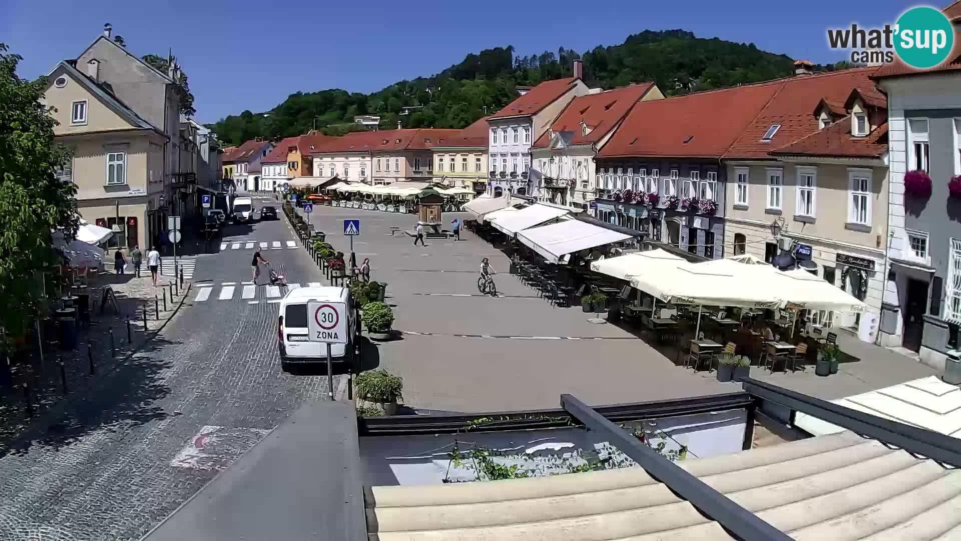 Samobor – Plaza central dedicado al rey Tomislav