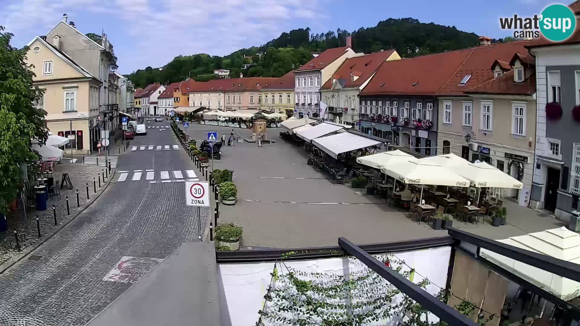 Samobor – Main square dedicated to King Tomislav