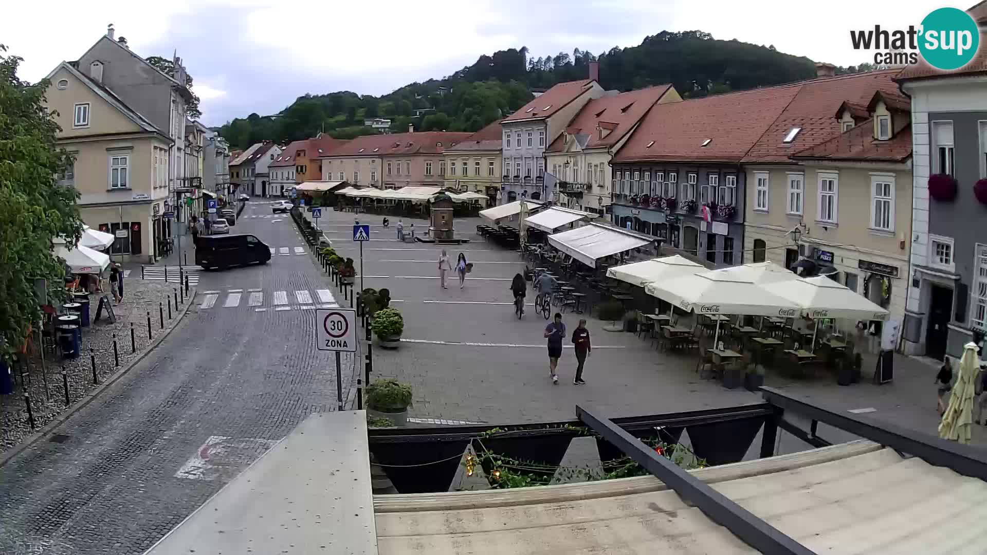 Samobor – Main square dedicated to King Tomislav