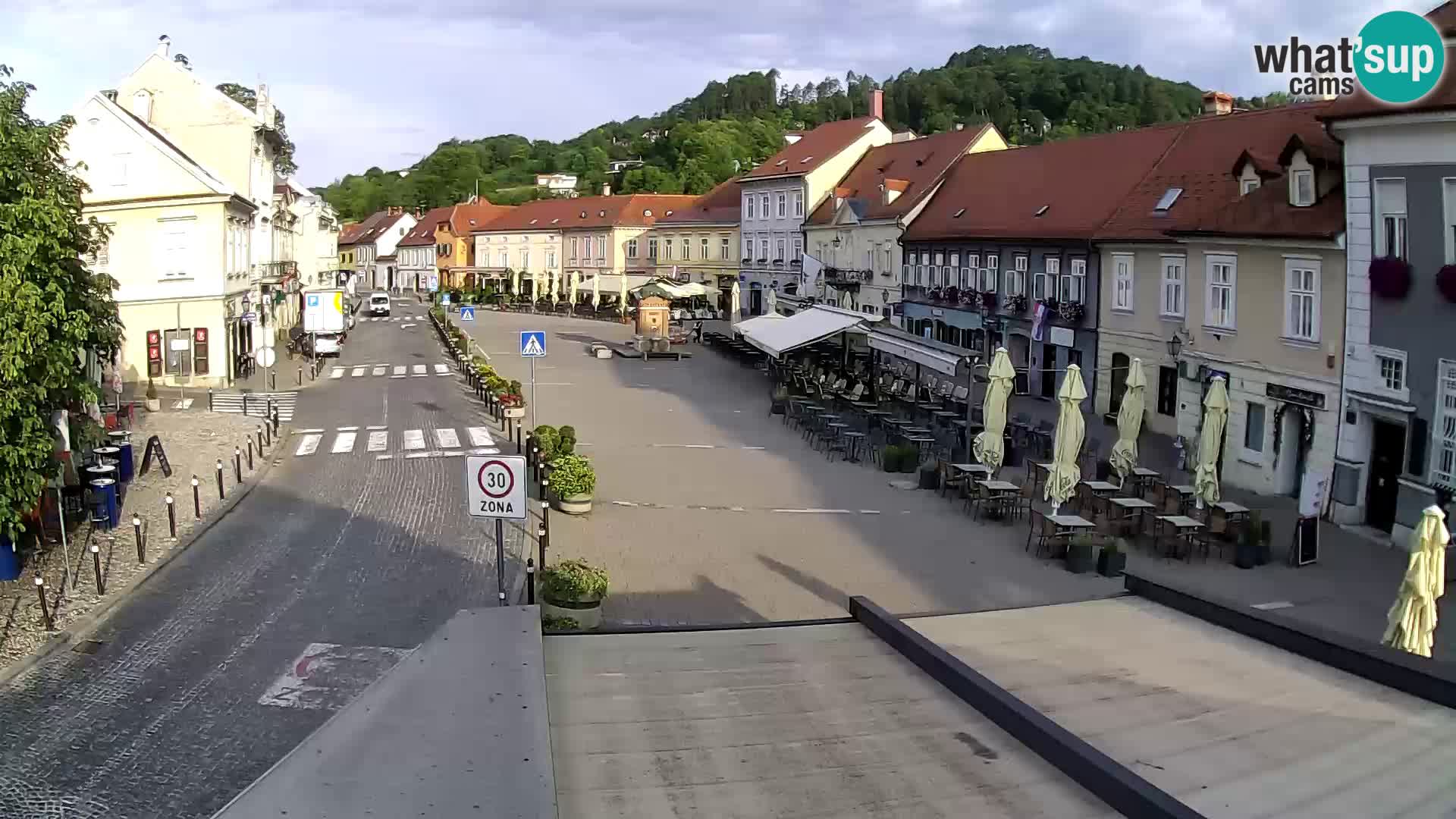 Samobor – Zentralen Platz von König Tomislav gewidmet