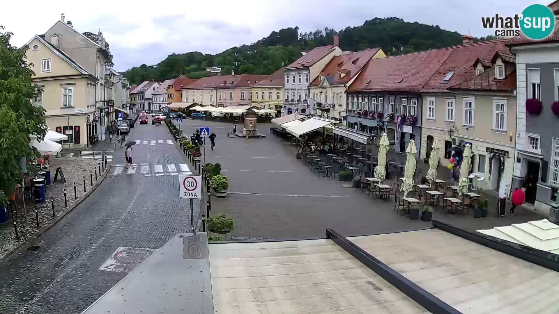 Samobor – Zentralen Platz von König Tomislav gewidmet