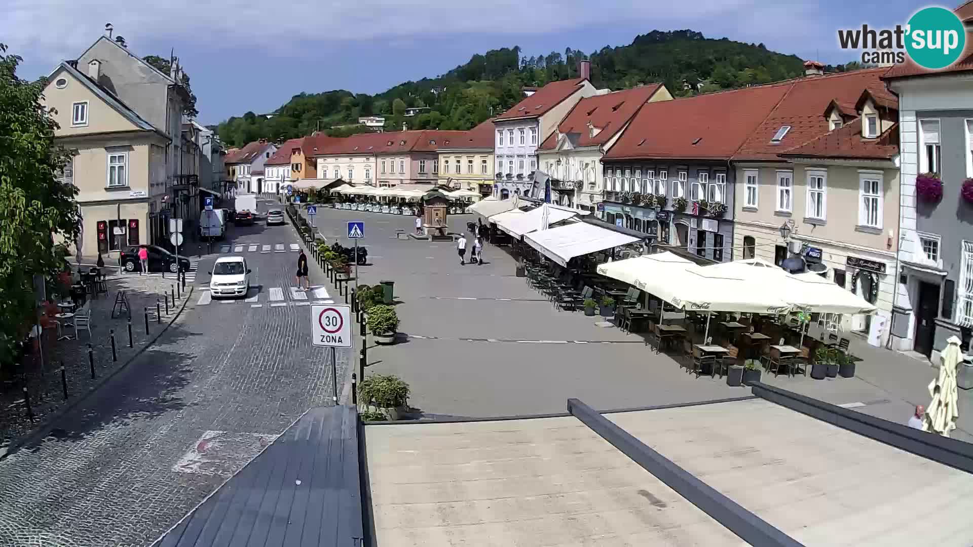 Samobor – Zentralen Platz von König Tomislav gewidmet