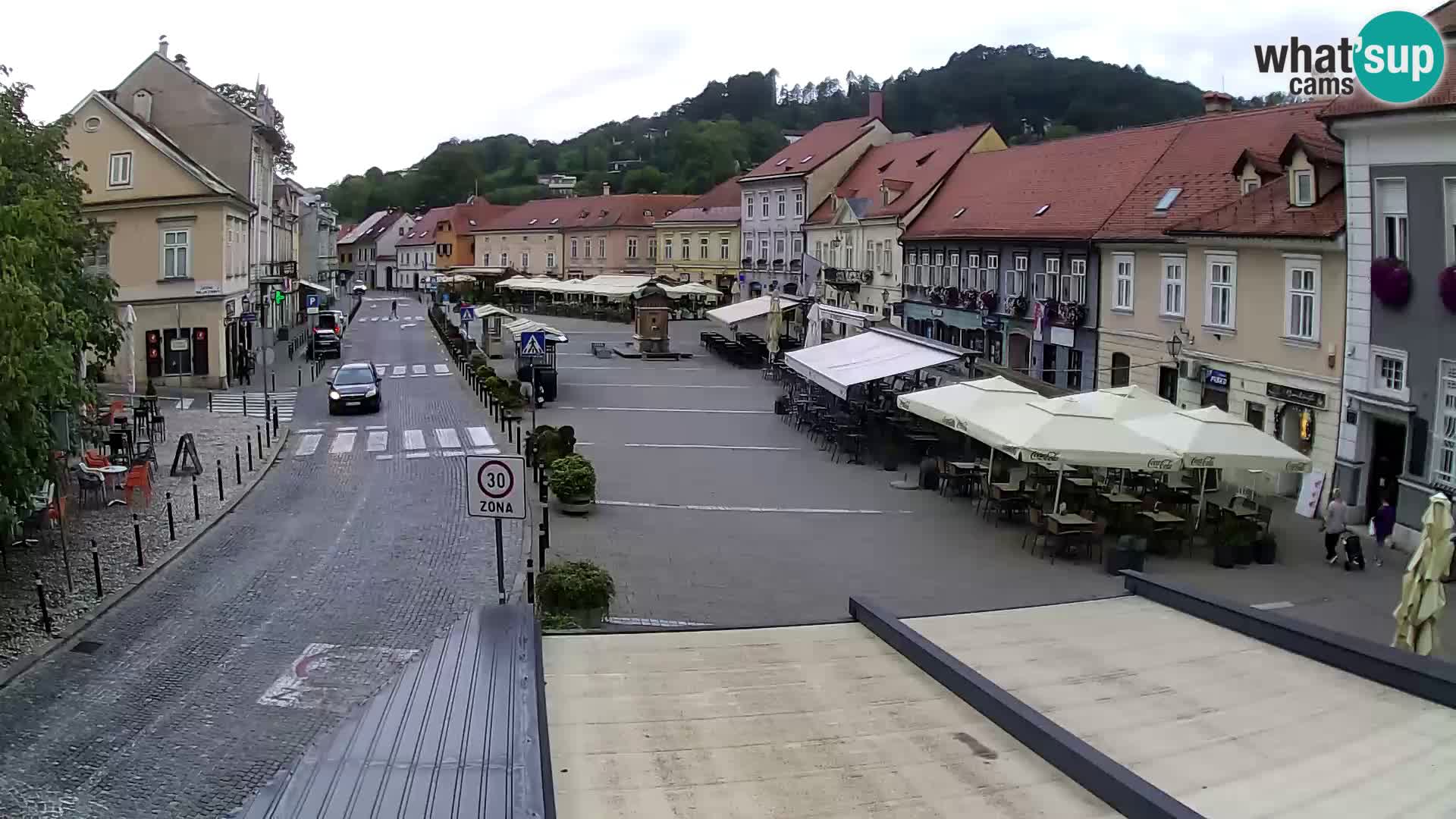 Samobor – Zentralen Platz von König Tomislav gewidmet