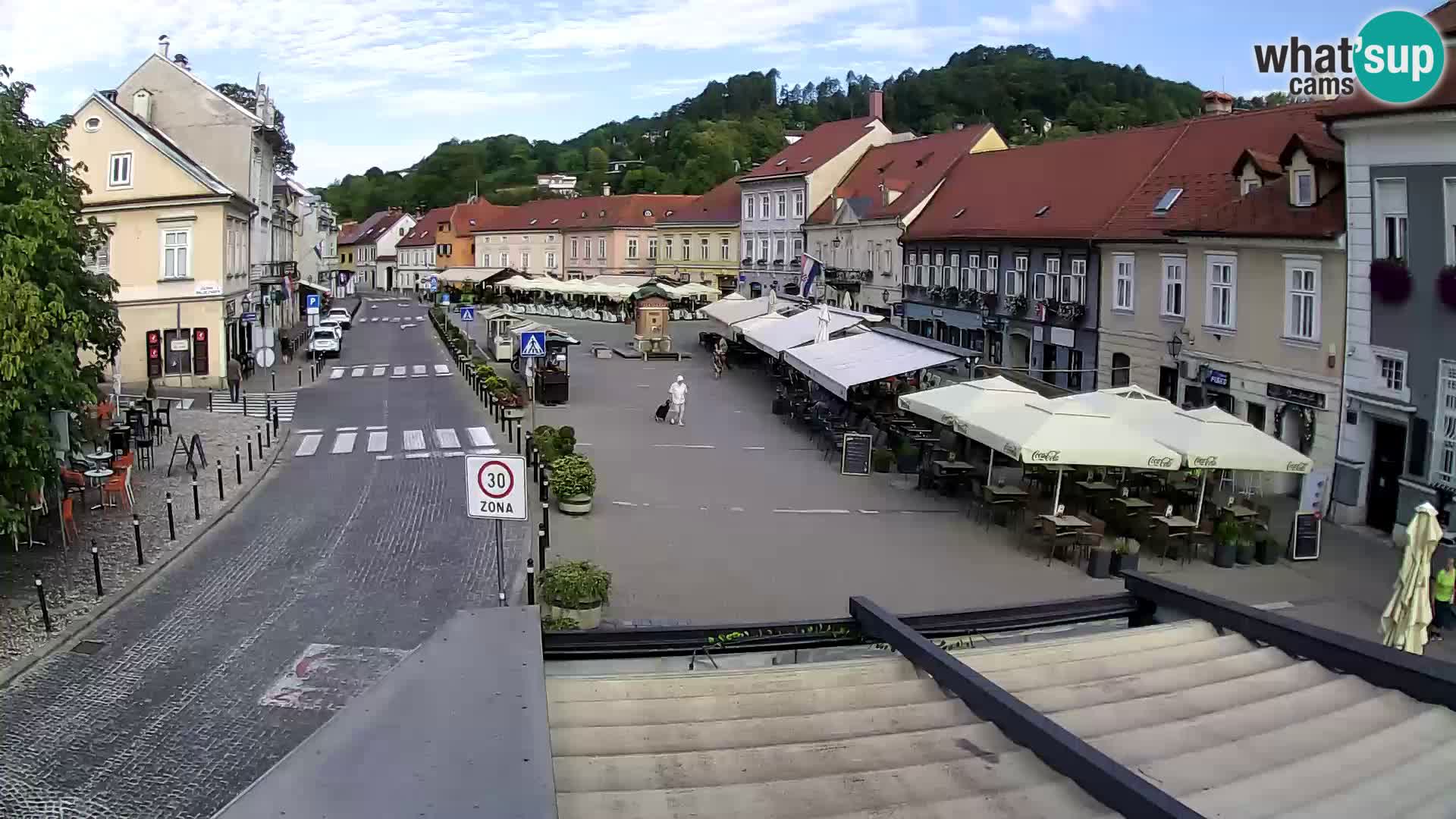 Samobor – Plaza central dedicado al rey Tomislav