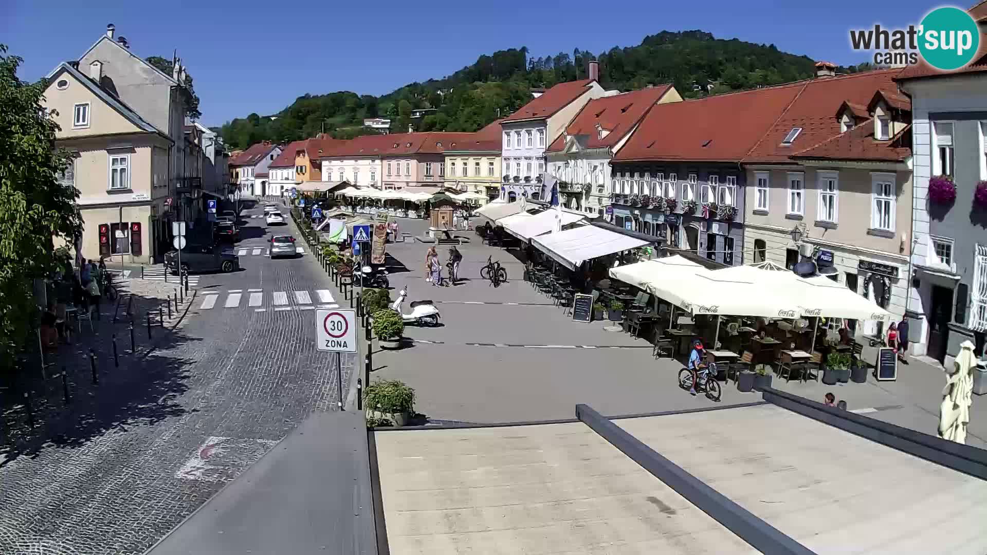 Samobor – Piazza centrale dedicata a re Tomislav