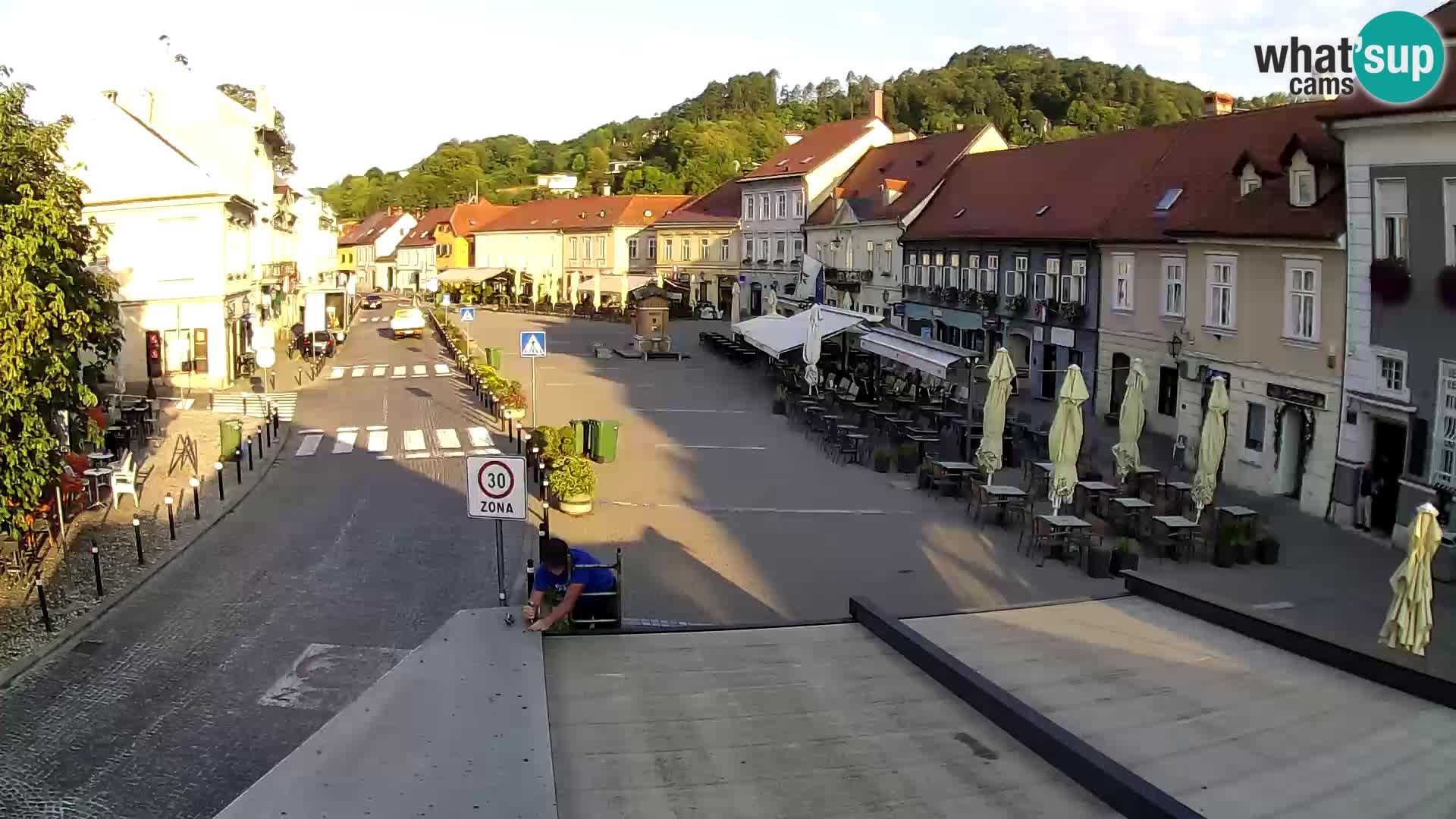 Samobor – Zentralen Platz von König Tomislav gewidmet